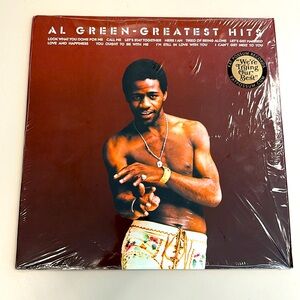 Greatest Hits [Vinyl] by Al Green, New, Unopened